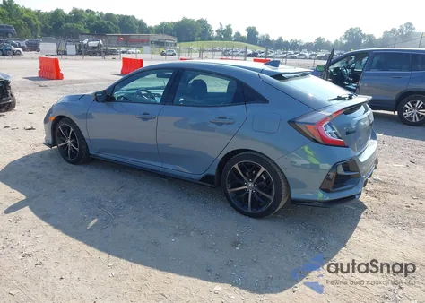 2021 Honda Civic Sport из США, поврежденный, VIN SHHFK7H48MU212073